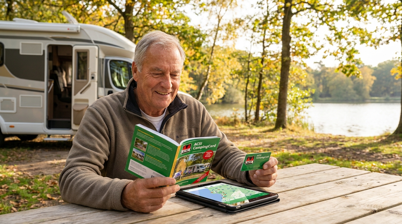Symbolbild zu „Camping für Senioren günstiger: So nutzen Sie ACSI-Cards und Nebensaison-Rabatte" — KI-generiert.